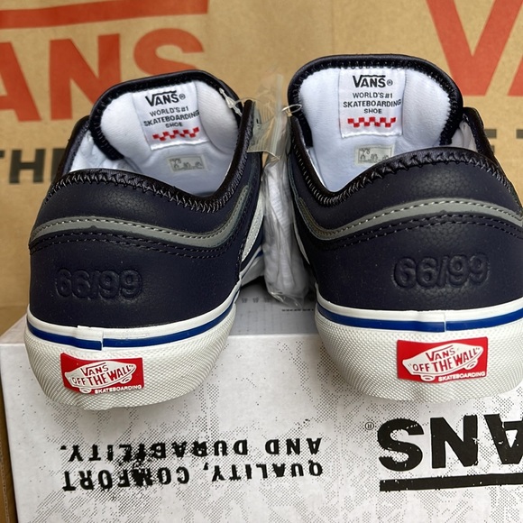 Vans WMNS Rowley Navy/White skate sneakers - Picture 14 of 16